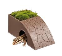Lizard House 2 In 1 Decorative Shelter - Reptile hideoutt Cave