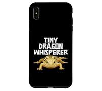 Lizard Keeper, Amante de los Reptiles, pequeño dragón, zorrillo con Bandas de Peter Carcasa para iPhone XS MAX