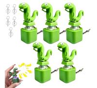 Lizard Keychain Sound, Lizard Button Keychain, Rechargeable Lizards Anxiety Relief Keychain Button Toy with Colorful Light & Sound, Portable Stress Reliever for Anxiety & Sensory Fun (5PCS)