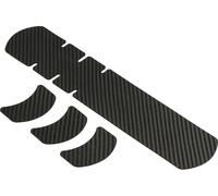 Lizard Skins Lámina de protección de tubo inferior Frame Protector L Carbon Leather negro one_size