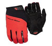 Lizard Skins Monitor Traverse - Guantes de Ciclismo Unisex - Guantes Largos para Bicicleta de Carretera - 3 Colores (Rojo carmesí, XL)