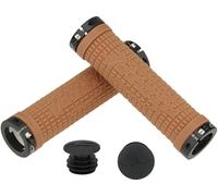 Lizard Skins Puños Peaty Cheers Signature Lock On marrón 130 mm