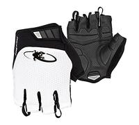 Lizard Skins Unisex's Aramus Cadence - Guantes de Ciclismo (Talla Mediana), Color Blanco