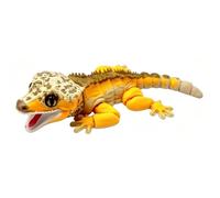 Lizard Toy | Long-Lasting | 16x7x3cm | Animal Figurines Reptile Fidget Toys | Flexible Sensory Stress Relief Gift | Realistic Bioplastic Desk Companion | For Kids Girls Boys Living Room Bedroom