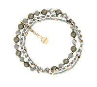 Lizas Pulsera de perlas de tres filas en muchos colores, Mittelgroße, Sintético, No es una piedra preciosa