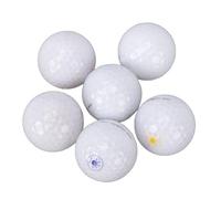 LIZEALUCKY 6pcs Glow in The Dark Putting Balls Flashing Glowing Golf Ball High Elasticity Long Lasting LED Putting Ball for Kids Golfers