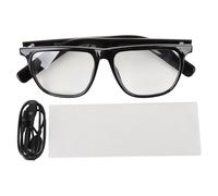 LIZEALUCKY Bluetooth Smart Glasses with App HiFi Speaker Noise Reduction Mic Ai Translation Glasses Supports 134 Languages for Calling Music Sports