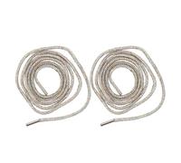 LIZEALUCKY Caminos de zapato de diezu Dinestono reemplazo redondo elegante elegante lonteras brillantes cuerdas de cordón de las zapatillas sudaderas con capucha 2 piezas