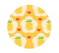 LIZEALUCKY Cat Cooling Mat Breathable Resin Light Durable Easy to Clean Cat Cooling Pad Soft Thick Supportive Gel Self Cooling Pad for Dogs Cats in Summer (Fruit Pattern(19.7x19.7in))