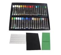 LIZEALUCKY Oil Pastel Set Professional 36 Colors High Pigment Vibrant Soft Oil Pastels for Artists Beginners Students