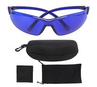 LIZEALUCKY Outdoor Golf Finding Glasses Professional Golf Ball Finder Lenses Glasses with Glass Cloth Matte Frame Eye Protection for Outdoor Golf or Cycling