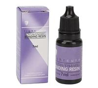 LIZEALUCKY Pegamento para gemas dentales, 2 piezas 7ML Pegamento de decoración dental DIY Resina de unión de strass para dientes con lámpara profesional de curado