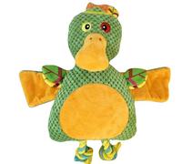 LIZEALUCKY Plush Squeaky Dog Toys Interactive Playing Cuddly Stuffed Animal Cotton Rope Interactive Reduce Boredom Stuffed Dog Chew Toys for All Breeds Dog Puppy (Type 3)
