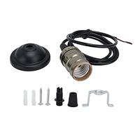 LIZEALUCKY Portalámparas de araña RETRO, BASE de enchufe de luz de techo de diseño único y elegante para el hogar, cocinas, dormitorios, restaurantes (Bronce verde)