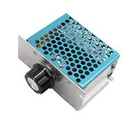 LIZEALUCKY Regulador De Voltaje De CA De 220 V 4000 W, Regulador De Voltaje Electrónico SCR De Alta Potencia, Regulador De Temperatura De Velocidad del Motor Eléctrico