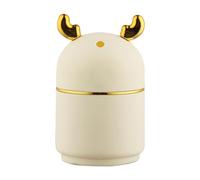 LIZEALUCKY Soporte para palillos de dientes Dispensador de palillos de dientes de plástico de dibujos animados lindo Soporte retráctil automático para palillos de dientes Contenedor elegante (Clima)