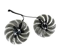 LIZHAOZ 2 Unidades/Juego de Ventiladores refrigeración 95 mm FDC10U12S9-C DC12V 0.45AMP 4 Pines para ASRock Radeon RX 6600 XT, Challenger RX6600XT CLD 8GO y RX6700