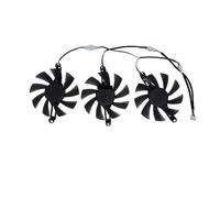 LIZHAOZ Juego de 3 Ventiladores para Tarjeta gráfica, 8,5 cm diámetro, Montaje a 9, FL8015 12VB, para Soyo RTX 2070 Super, para Super 6 GB (51 RISC)