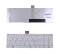 LIZHAOZ Teclado francés Siakoocty Azerty para portátil Toshiba Satellite C850 C855D C850D C855 C870 C870D C875 C875D WH