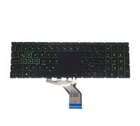 LIZHAOZ Teclado retroiluminado español/Ruso para HP Pavilion para Juegos 16-A 17-CD 15-EC 16-A0000 17-CD000 Teclados árabes, Latinos, Italianos y BG(LA Latin)