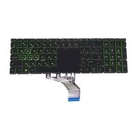 LIZHAOZ Teclado retroiluminado español/Ruso para HP Pavilion para Juegos 16-A 17-CD 15-EC 16-A0000 17-CD000 Teclados árabes, Latinos, Italianos y BG(RU Russian)