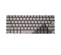 LIZHAOZ US/RU/BR/SP para Lenovo para Thinkbook 14 G2 G3 G4 V14 A re ACH ITL PRO14 Air14 2020 2021 Yoga 14S IHU E4-ITL Teclado(UK air14 2021 Year)