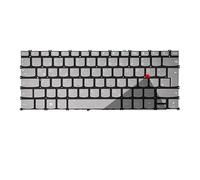 LIZHAOZ US/RU/BR/SP para Lenovo para Thinkbook 14 G2 G3 G4 V14 A re ACH ITL PRO14 Air14 2020 2021 Yoga 14S IHU E4-ITL Teclado(GR air14 2020 Year)