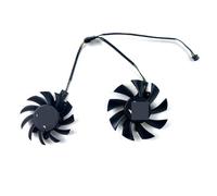 LIZHAOZ Ventilador de refrigeración 65 mm GA72S2U y 75 GA82S2H para GPU GTX 1660S ZOTAC, Compatible con GeForce 1660 Super 1660Ti Twin (ZT-T16620F-10L)