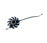 LIZHAOZ Ventilador de refrigeración 85 mm FDC110H12S9-C / 75 FD7010H12S 4 Pines R9 370X 4G D5 Toxic para Sapphire Radeon 270X 280X (GPU)(1PCS)