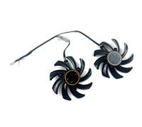 LIZHAOZ Ventilador de refrigeración 85 mm FDC110H12S9-C / 75 FD7010H12S 4 Pines R9 370X 4G D5 Toxic para Sapphire Radeon 270X 280X (GPU)(2PCS)