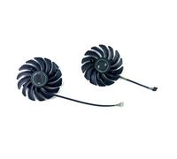 LIZHAOZ Ventilador de refrigeración 87 mm y 4 Pines PLD09210S12HH para GPU RTX 2060, 2070 2080. Compatible con Tarjetas gráficas MSI Super Ventus XS(Silver)