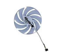 LIZHAOZ Ventilador de refrigeración para Tarjeta gráfica VGA/GPU MSI Compatible con RTX 4080, 4070, 4060, Super 4070Ti, Gaming X y Slim White 16 GB (PLD10020B12H)(1 Piece A Fan)