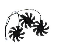 LIZHAOZ Ventilador para GPU, refrigerador de Tarjeta Video, para ZOTAC RTX 3060 12GD, GE Pro, 2060 6G, 3060Ti 8G y GTX 1660 Super. Juego 3 Unidades. Modelo GA82S2H