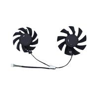LIZHAOZ Ventilador para Tarjeta gráfica GPU VGA ZOTAC para GTX 1660, Super 1660S, 1660Ti y Twin de 6 GB (2 Unidades/Juego), GA82S2H, GA72S2U