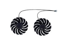 LIZHAOZ Ventilador para Tarjeta gráfica, refrigerador de GPU, PLD09210B12HH, para MSI para RTX 3080, 3070, 3060, Ventus 3X OC, para 3080Ti, 3070Ti, 3060Ti(2 PCS)