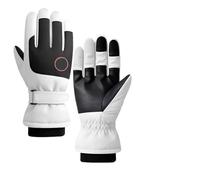 LIZHAYG Guantes Esqui Guantes de esquí de Invierno cálidos, Resistentes al Viento, de Terciopelo, con Dedos completos, for Deportes al Aire Libre, montañismo y Ciclismo.(Color4,L)