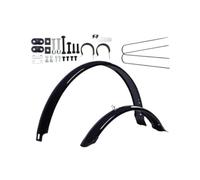 LIZHAYG Guardabarros Bicicleta Juego de Guardabarros Delantero y Trasero for Bicicleta, Guardabarros for neumáticos de 26 Pulgadas, Piezas de Repuesto