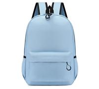 LIZHAYG Mochilas Negras Instituto Mochila escolar ligera for estudiantes de primaria y secundaria, mochila informal for clases de formación infantil de jardín de infantes.(SKY BLUE)