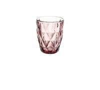 LIZHAYG Vasos De Cristal Agua 240 Ml Water Glass For Juice Beer Tea Milk Wine Drinking Drinkware For Cold Drink Glasses Family And Friends Party(Purple pink)
