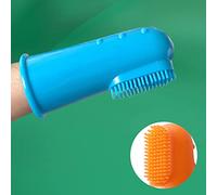 LIZHOUMIL Cepillo de dientes para perros, Cepillo de dientes portátil de 360º para gatos, herramienta de limpieza oral para perros, cuidado dental para mascotas, suministros de aseo para mascotas,