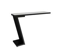 Lizhuzhuzs28 Inicio Mesa de Bar Rectangular Alta for Espacios Estrechos con Estructura de Metal Resistente Deor(120 * 40 * 105cm)