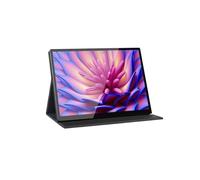 Lizhuzhuzs28 Monitor de Viaje Monitor portátil IPS de 10” y 60 Hz Full HD sin parpadeos, Filtro luz Azul, Soporte Suministro energía USB-C Extensor de Pantalla