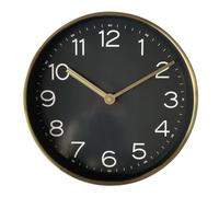 Lizhuzhuzs28 Reloj Cocina Pared Reloj de Pared Circular Metal Sencillo, silencioso, Alimentado por Pilas, versátil for Uso doméstico Reloj Pared Grande