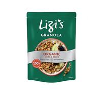 Lizis Granola ecológica, calidad ecológica, desayuno, cereales, muesli, 400 g