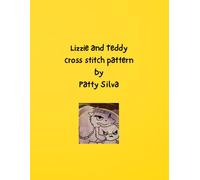 Lizzie and Teddy cross stitch pattern: Cross stitch pattern