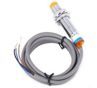 LJ12A3-4-Z/AX 5pcs Sensor de proximidad inductivo NPN DC6-36V 4mm Detección de Hierro Objetivo 1M Longitud del Cable Uso Industrial