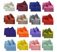 LJAYNJC Servilletas de Tela Servilletas de satén Elegantes cuadradas de 30x30cm, 50 Unidades, for Bodas, graduaciones y cenas, Restaurante, café/Pastel, Toalla de té(Silver Gray)