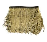 LJBD Techo de Paja Artificial Palma Sintética Ignífuga, Techo de Barra Tiki Paja Mexicana Fiesta Hawaiana para Gazebo Jardín Sombrilla Hawaiian Tropical Decoración(Size:30pcs,Color:Lightyellow)