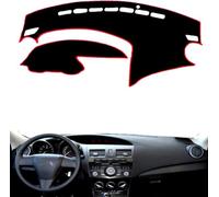 LJBOZDM - Cubierta para salpicadero Alfombrilla para salpicadero Parasol Alfombra Protectora antideslumbrante LHD - Apto para Mazda 3 Axela 2009-2013