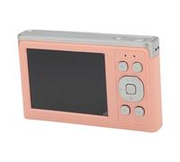 LJCM Pequeña Cámara Compacta, Salida de Video Micro USB 4K 50 MP, Anti-Vibración Electrónica, Zoom Digital 16X, Enfoque Automático para Ceremonia (Pink)